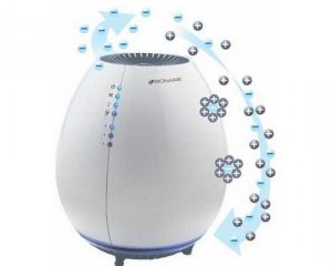 Яйцевиден пречиствател на въздух с постоянен филтър BIONAIRE BAP600-050