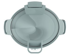 4.5 л. Crock-Pot® уред за бавно готвене Duraceramic с прикачащ се капак (CSC038X)