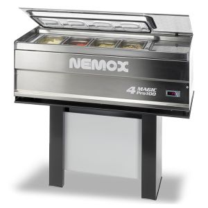 Хладилната витрина за сладолед NEMOX i-green Gelato 4 Magic Pro100