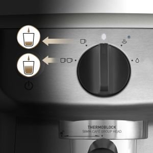 BREVILLE Barista Espresso coffee machine - VCF125x (Silver)
