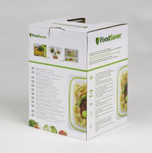 Комбо комплект кутии за съхраняване на продукти FoodSaver (700мл., 1.2л. и 1.8л.)