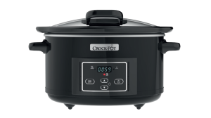 4.7 л. Crock-Pot® дигитален уред за бавно готвене с прикачващ се капак (CSC052X)